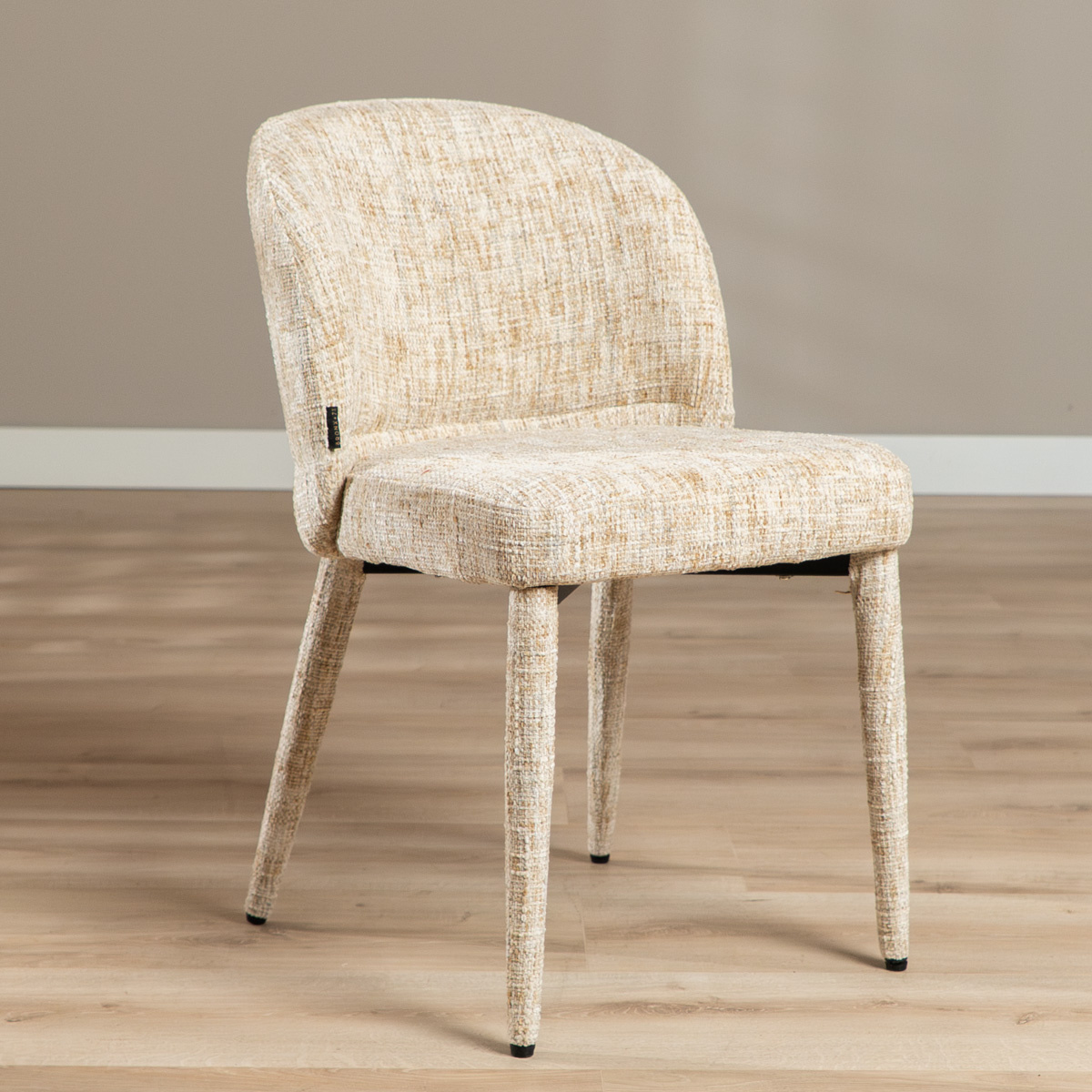 Eetkamerstoel Charlie chenille beige
