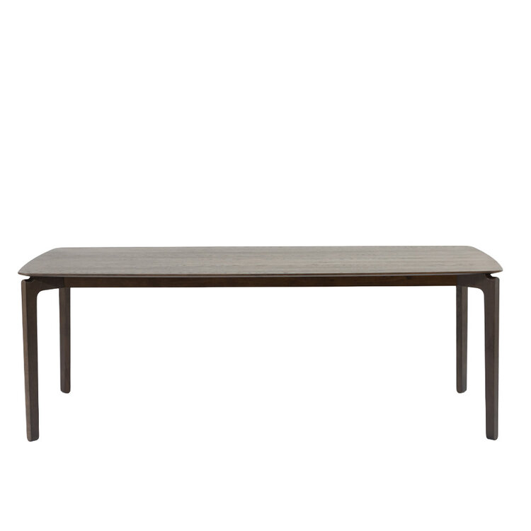Scandinavische eettafel Cala walnoot 240 x 100 cm