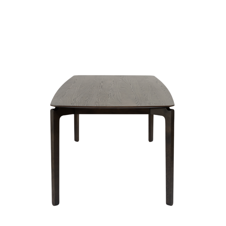 Scandinavische eettafel Cala walnoot 220 x 100 cm