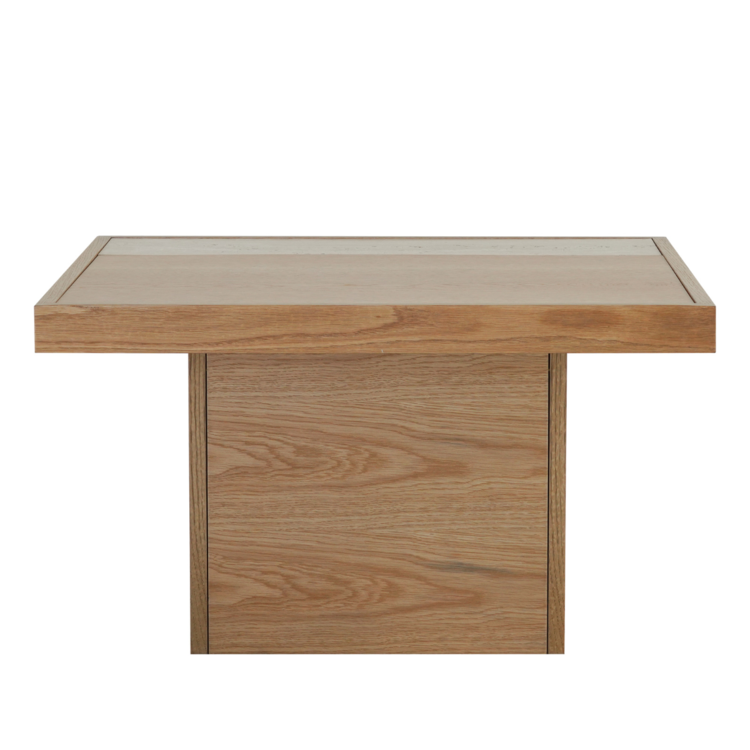 Salontafel Java 70x70 cm blank eiken