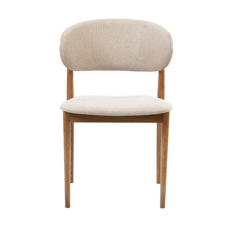 Eetkamerstoel Bohdi linnen off white