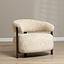 Fauteuil Grace chenille beige