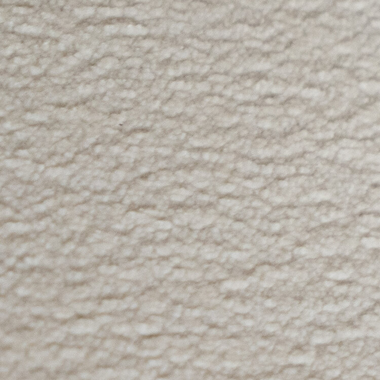 Draaifauteuil Lise chenille off white