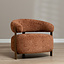 Fauteuil Grace chenille koper