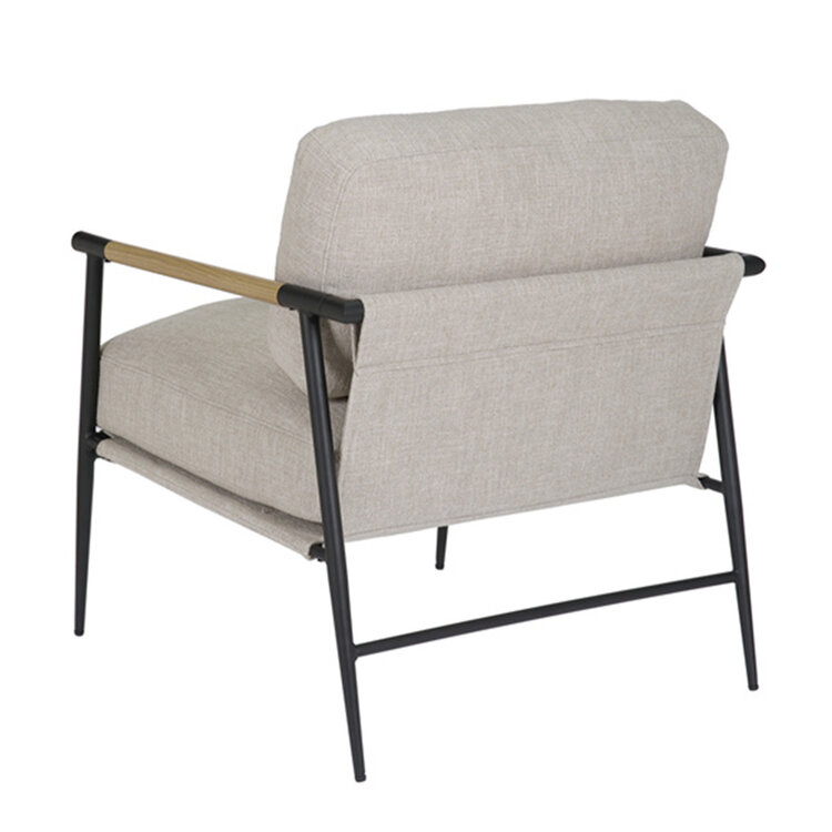 Fauteuil Jade linnen taupe