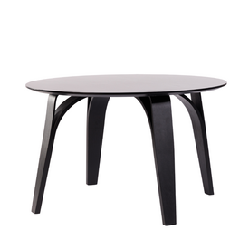 Eettafel Bowie rond zwart Ø 120 cm