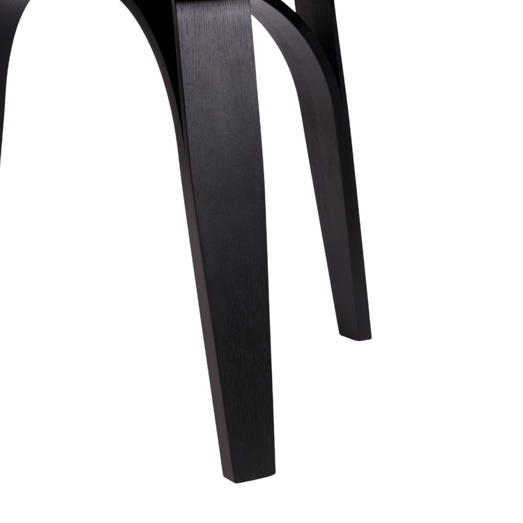 Eettafel Bowie rond zwart Ø 120 cm