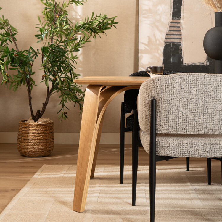 Eettafel Flint naturel eiken 240 x 100 cm