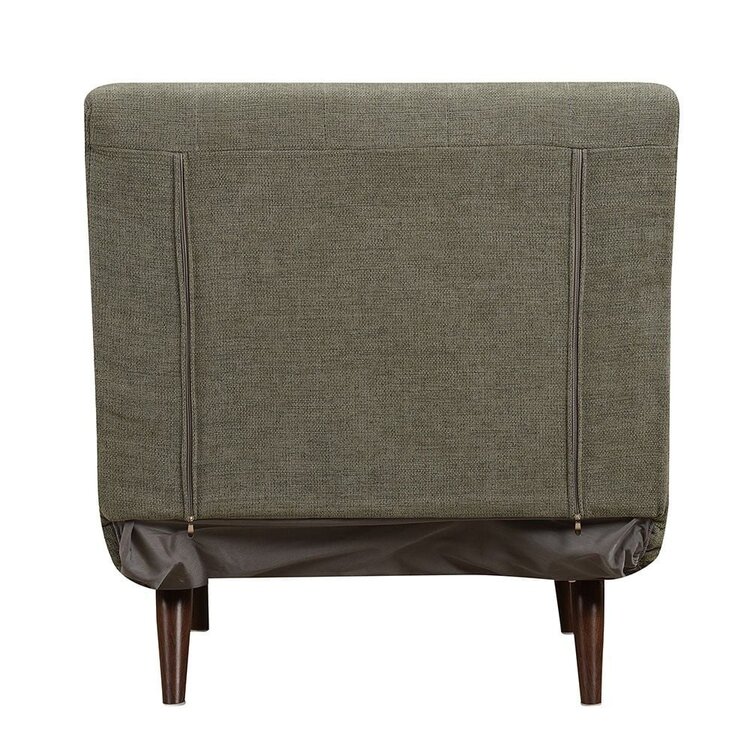 Slaapfauteuil Hanna gerecyclede stof groen