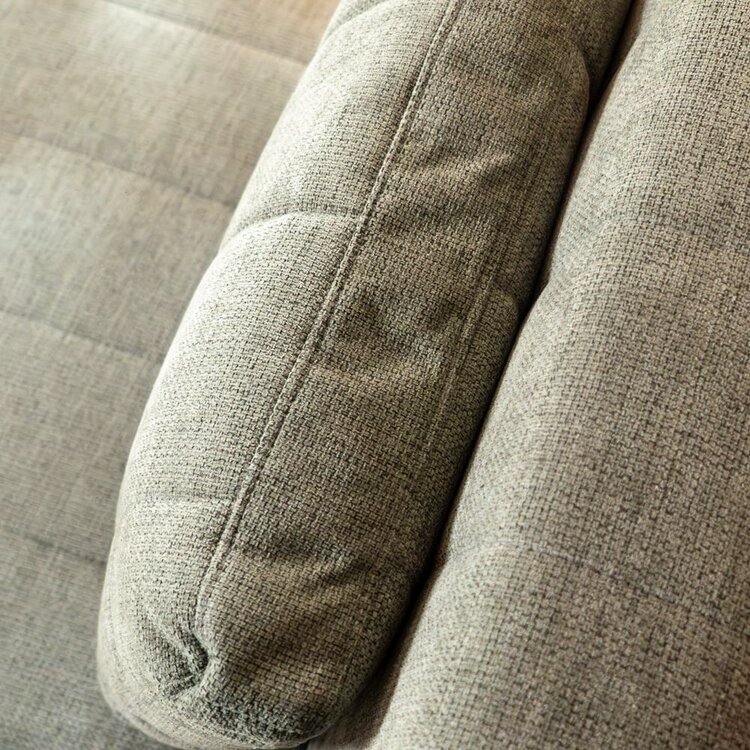 Slaapfauteuil Hanna gerecyclede stof groen