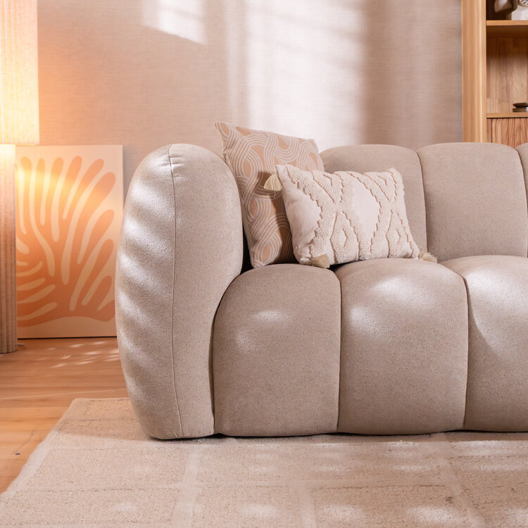 3-zitsbank Luca chenille beige