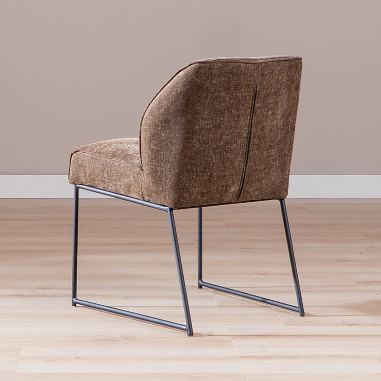 Eetkamerstoel Momo chenille mocha