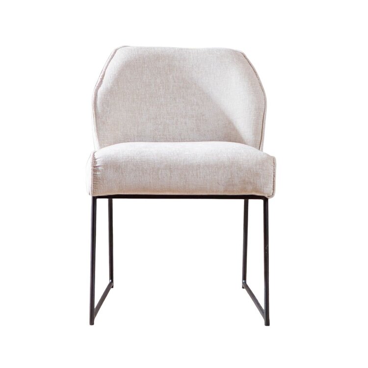 Eetkamerstoel Momo chenille sand