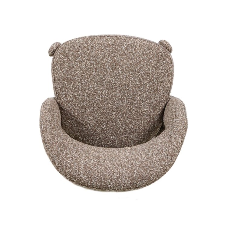 Barkruk June bouclé bruin 70 cm