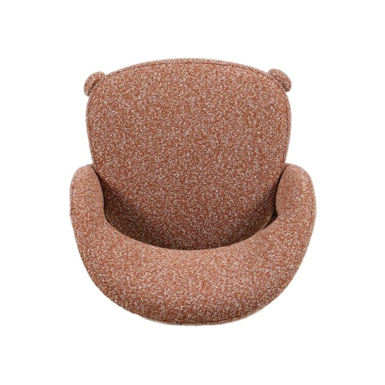 Barkruk June bouclé terracotta 70 cm