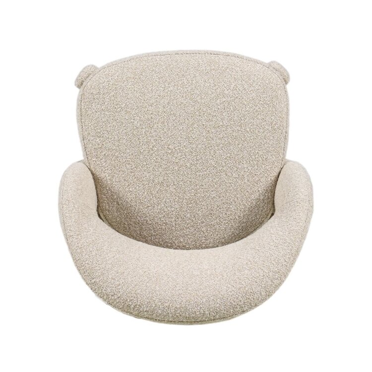 Barkruk June bouclé taupe 70 cm