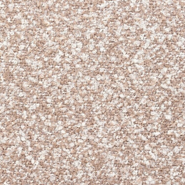 Eetkamerstoel Alex draaibaar bouclé bruin