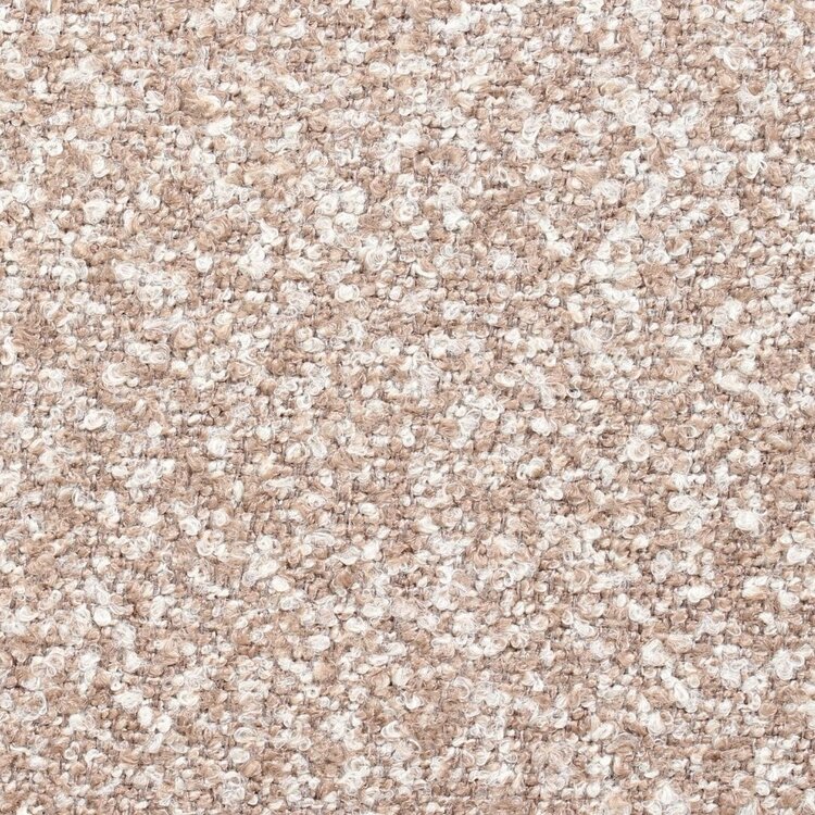 Eetkamerstoel Jules draaibaar bouclé bruin