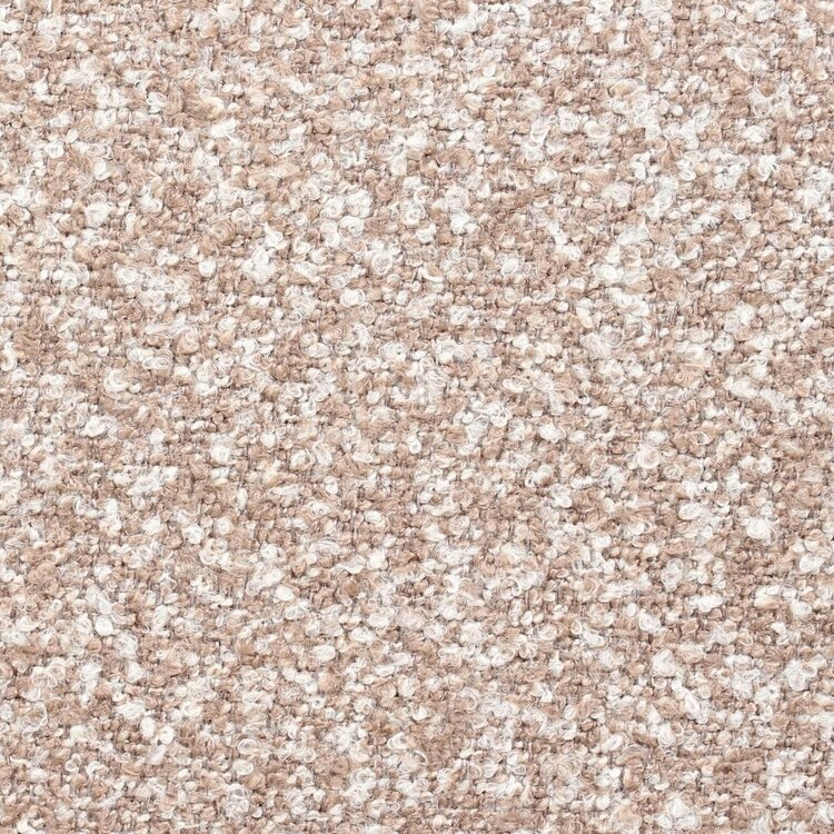 Eetkamerstoel Dean bouclé bruin