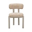Eetkamerstoel Bolt chenille beige/taupe