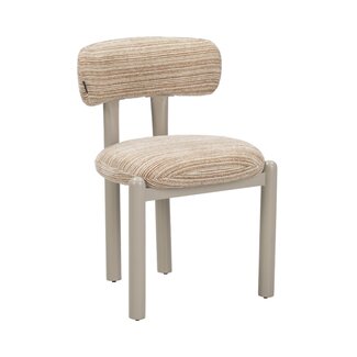 Eetkamerstoel Bolt chenille beige/taupe