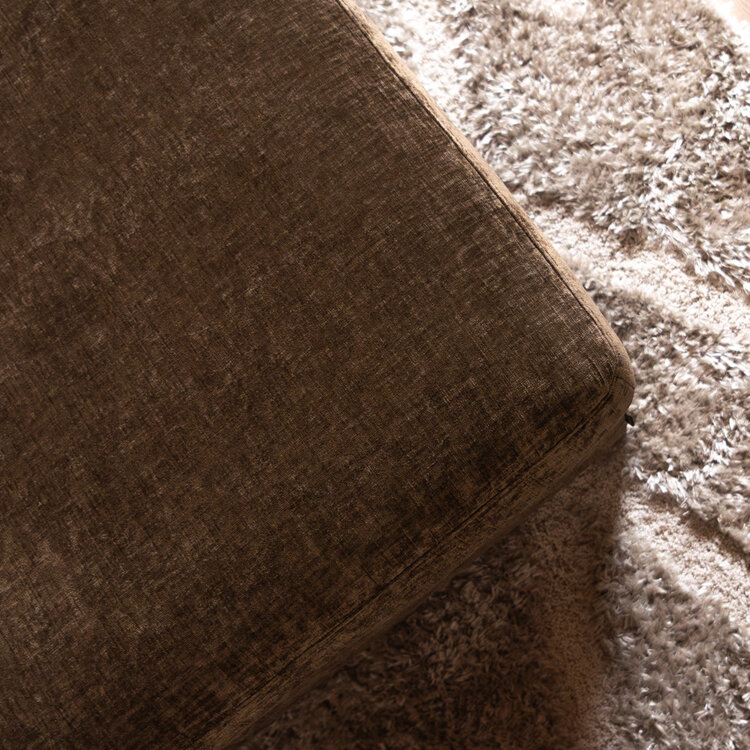 Hocker Kyle chenille mocha