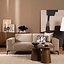 Velvet bank 2,5-zits Vegas beige