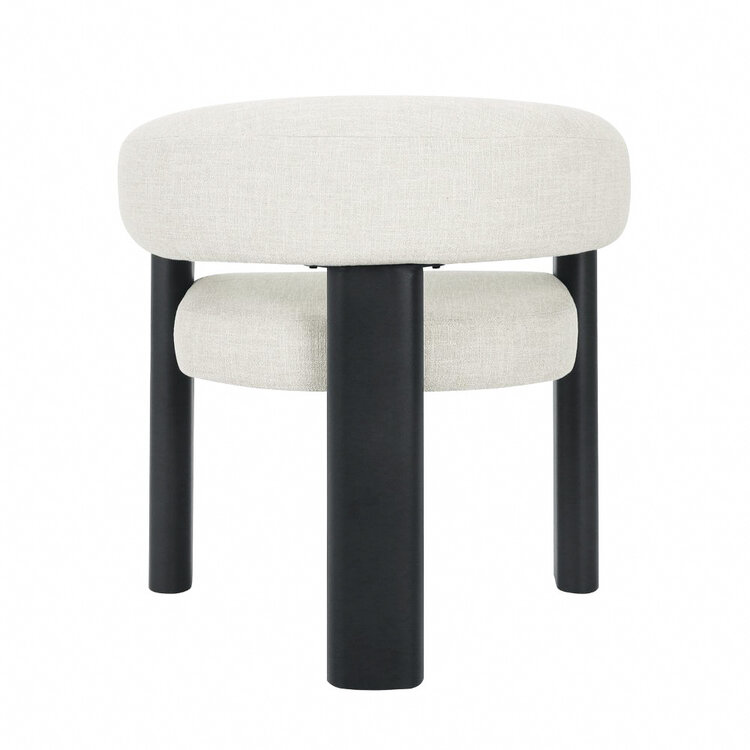 Fauteuil Naomi linnen off white