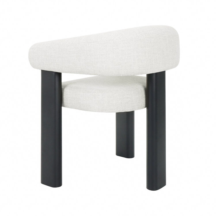 Fauteuil Naomi linnen off white