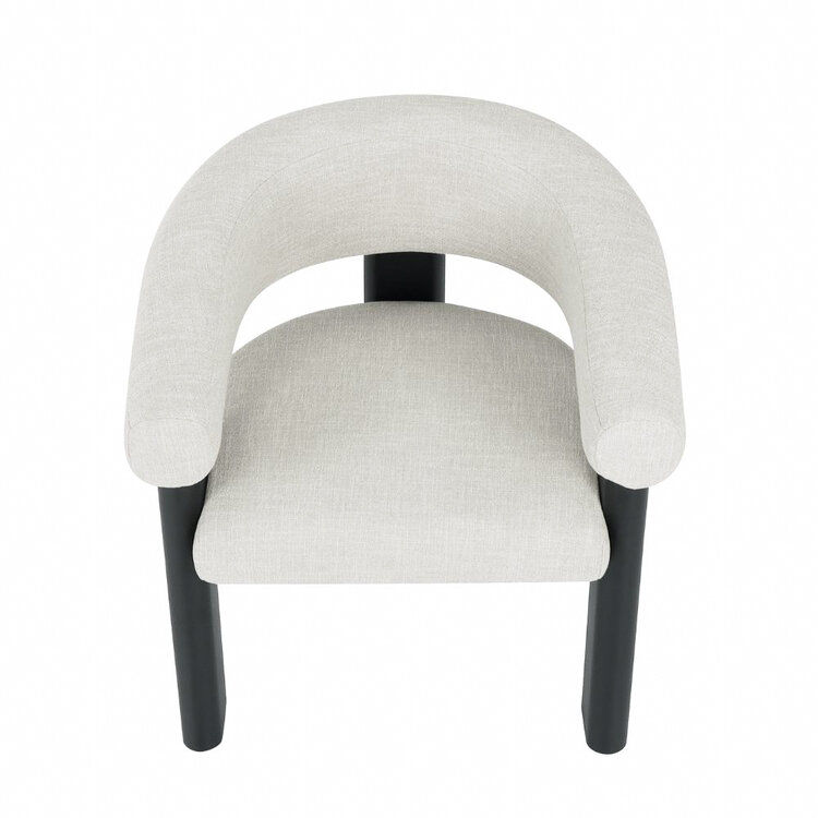 Fauteuil Naomi linnen off white