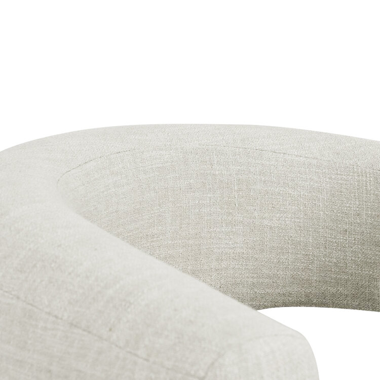 Fauteuil Naomi linnen taupe