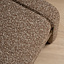 Eetkamerbank Neil bouclé bruin 100 cm