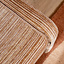 Eetkamerbank Ravi chenille beige/pink 100 cm