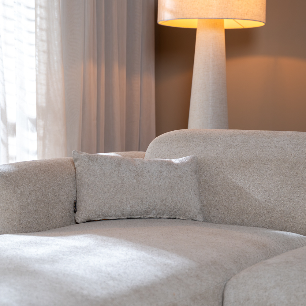 Sierkussen Maya chenille beige 25 x 45