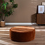 Poef Chloe rond chenille terracotta ø100 cm