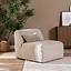 Fauteuil Maine chenille beige