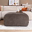 Hocker Maine chenille bruin