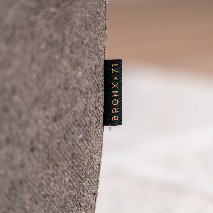 Hocker Maine chenille bruin
