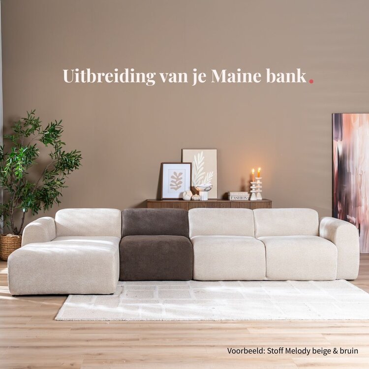 Fauteuil Maine bouclé off white