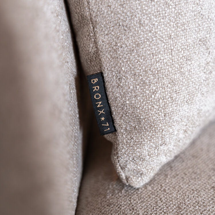Sierkussen Maya chenille beige 45 x 45