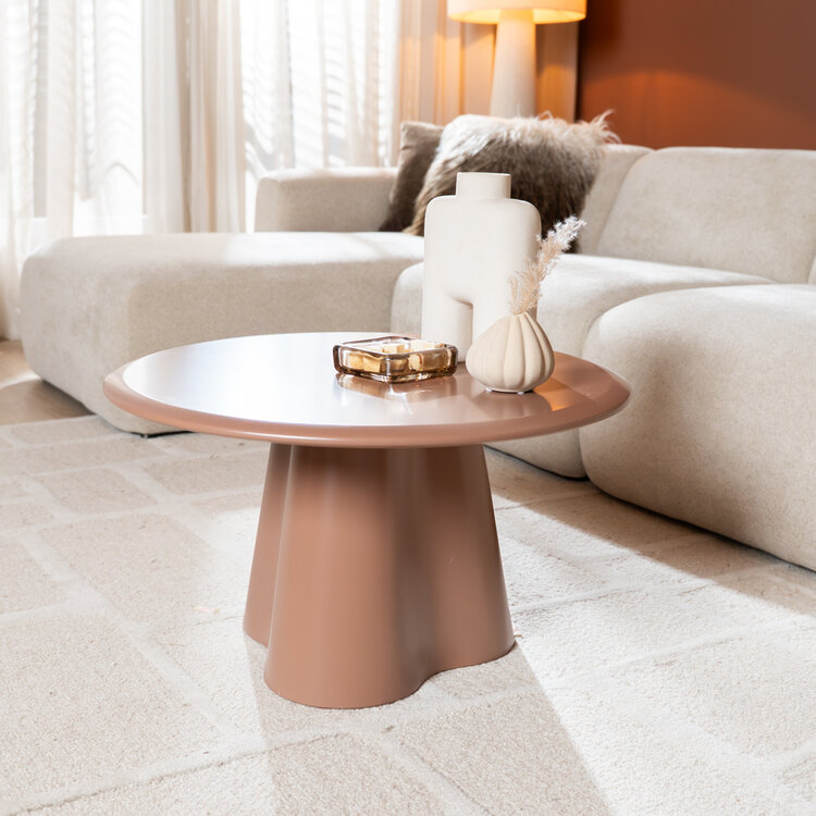 Salontafel Orion rond ø70 cm mocha mousse
