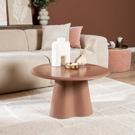 Salontafel Orion rond ø70 cm mocha mousse
