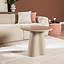 Bijzettafel Orion rond ø60 cm taupe