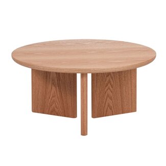 Salontafel Aya ø68 cm blank eiken