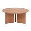 Salontafel Aya ø80 cm blank eiken