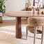 Eetkamertafel Cosmo 220 x 110 cm mocha mousse