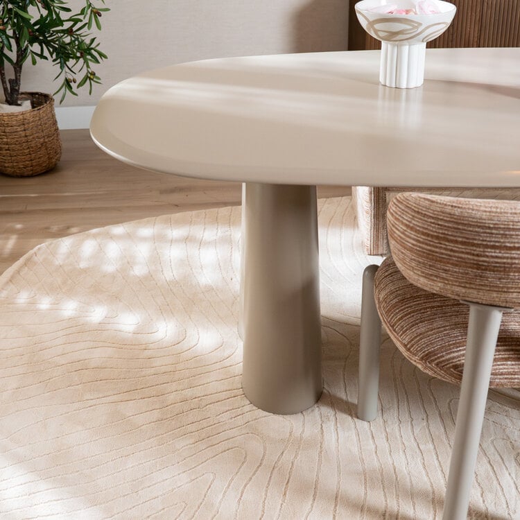 Eetkamertafel Cosmo 220 x 110 cm taupe