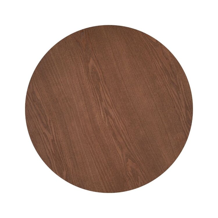 Salontafel Aya ø80 cm rustiek eiken