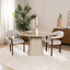 Eettafel Orion ø 120 cm taupe