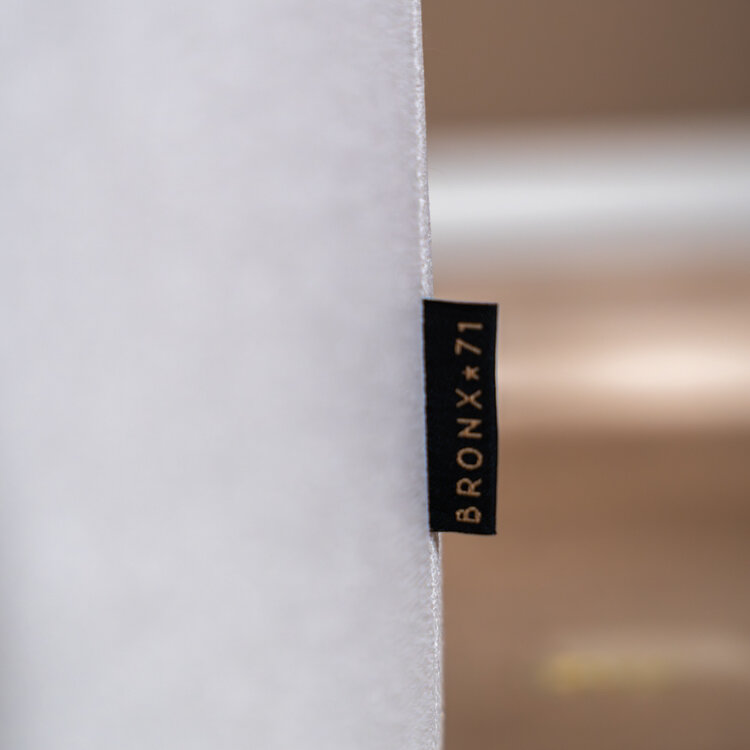 Poef Scandinavisch Hilda off white